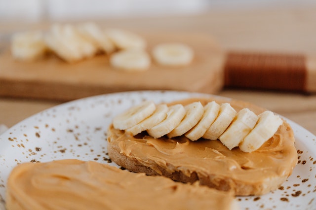 banana peanut butter healthy dog treats